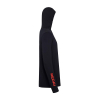 Camiseta de Pesca Performance Redai Balaclava Preto