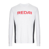 Camiseta de Pesca Performance Redai Team Branca