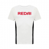 Camiseta de Pesca Performance Redai Team Branco Manga Curta